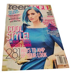 Teen Vogue Magazine Katy Perry May 2012 Music Issue Neon Floral Fashion Haircare